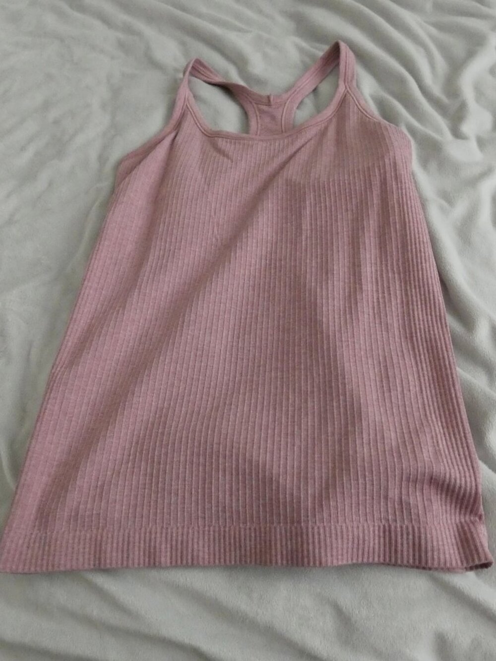 Lululemon Ribbed Racer Back Top sz 6